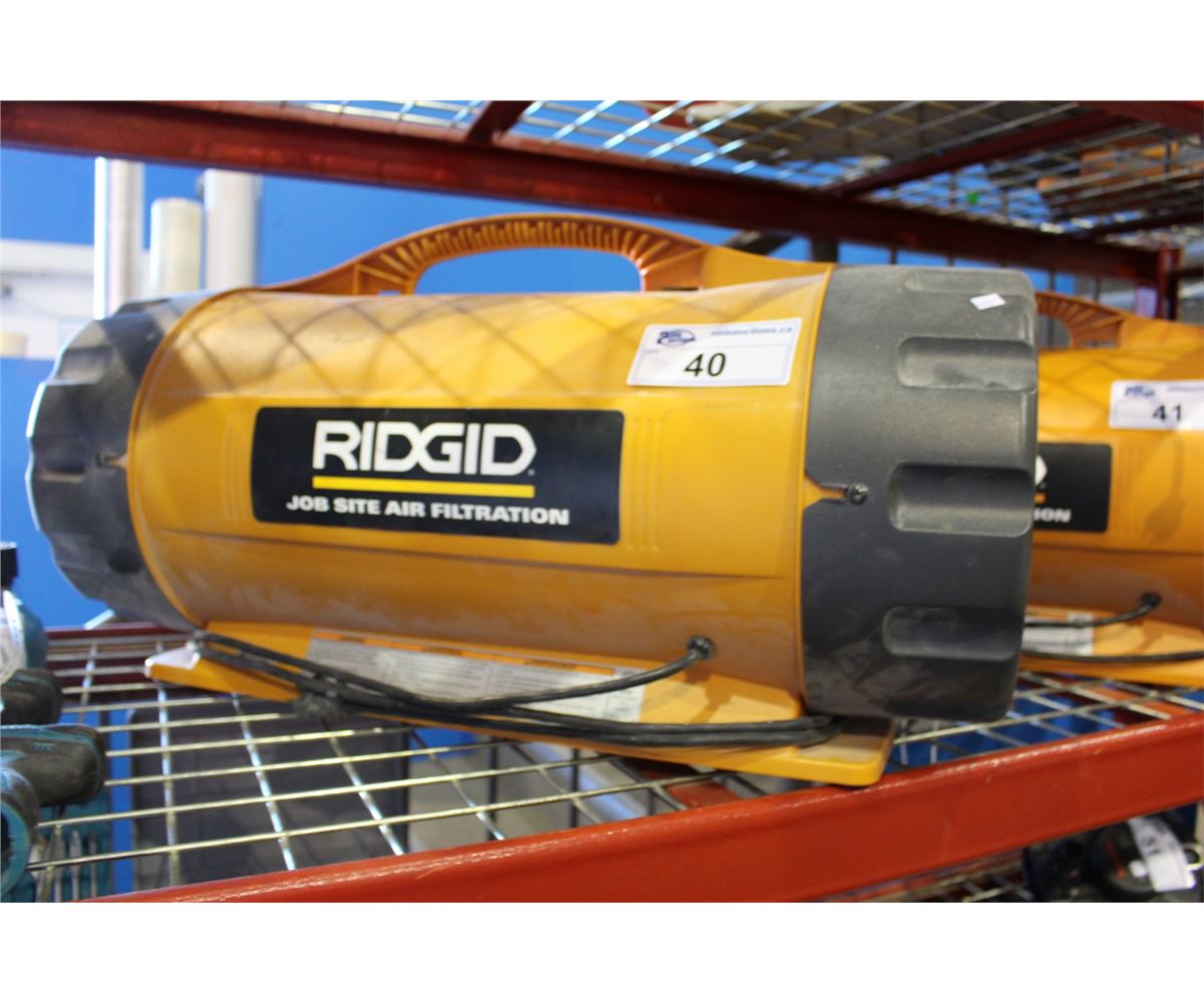 RIGID JOB SITE AIR FILTRATION FAN