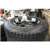 Image 2 : SET OF 4 GOODYEAR WRANGLER TRUCK TIRES COMPLETE WITH ALLOY RIMS MUD AND SNOW LT275/65R18