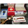 Image 1 : LOT OF ASSORTED COLLECTABLES; ROLEX WATCH BOX, $15 CANADIAN COLLECTORS COIN AND 3 WATCHES