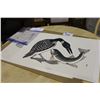 Image 1 : 2 INUIT ART PRINTS WITH CERTIFICATE OF AUTHENTICITY