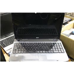 ACER LAPTOP COMPUTER - NO HARD DRIVE, NO POWER CORD