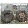 Image 1 : PAIR OF YOKAHANA SEMI TRUCK TIRES WITH STEEL RIMS