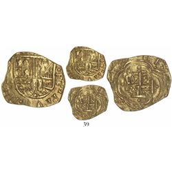 Bogota, Colombia, cob 2 escudos, (16)35A, ex-"Mesuno hoard."