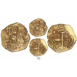 Bogota, Colombia, cob 2 escudos, 1711, no assayer, choice specimen from the 1715 Fleet, encapsulated