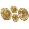 Image 1 : Seville, Spain, cob 2 escudos, 1595 date to right (vertical), assayer not visible (B).