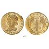 Image 1 : Popayan, Colombia, 8 escudos, 1830UR, encapsulated NGC AU 55, ex-Dr. Frank Sedwick collection.