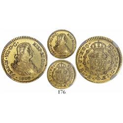 Mexico City, Mexico, bust 1 escudo, Ferdinand VII transitional (armored bust), 1809HJ, encapsulated
