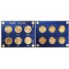 Image 1 : Complete date set (6 coins) of Mexican 20 pesos, 1917-1959, in custom holder.