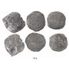 Image 1 : Lot of 3 Potosi, Bolivia, cob 8 reales, Philip III, assayers R (curved leg) and M (2), all Grade 2.