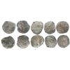Image 1 : Lot of 5 Potosi, Bolivia, cob 8 reales, Philip III, various assayers (where visible), all Grade 1.
