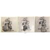 Image 1 : Lot of 3 Potosi, Bolivia, cob 1R, Philip III, assayers not visible, Grade 4, rare denomination for t