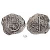 Image 1 : Valladolid, Spain, cob 4 reales, (1)611(H), rare.