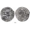 Image 1 : Potosi, Bolivia, cob 8 reales, (16)49(Z or O), with crowned-L countermark on cross.