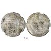 Image 1 : Potosi, Bolivia, cob 8 reales, 1649(Z or O), with crowned-L countermark on cross, encapsulated NGC G