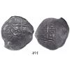 Image 1 : Potosi, Bolivia, cob 2 reales, 1671E, encapsulated NGC Genuine / Piedmont.