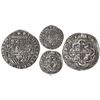 Image 1 : Lima, Peru, cob 8 reales, Philip II, assayer Diego de la Torre, P-8 to left, *-oD to right.