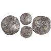 Image 1 : Lima, Peru, cob 8 reales, 1660V, "Star of Lima" type (Series III), with crowned-600 countermark