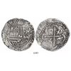 Image 1 : Potosi, Bolivia, cob 8 reales, Philip II, assayer RL.