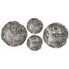 Image 1 : Potosi, Bolivia, cob 8 reales, (16)24T, date as "ZIIII" (extremely rare), quadrants of cross transpo