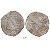 Image 1 : Potosi, Bolivia, cob 8 reales, (16)29T, denomination 8, fine-dot borders, ex-"Panama hoard."