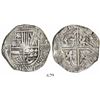 Image 1 : Potosi, Bolivia, cob 8 reales, (1)633T, rare, ex-Karon.