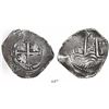Image 1 : Potosi, Bolivia, cob 8 reales, 1661E.
