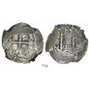 Image 1 : Potosi, Bolivia, cob 8 reales, 1728M.