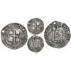 Image 1 : Potosi, Bolivia, cob 4 reales Royal, 1677E, extremely rare, ex-"Americas" collection.