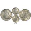 Image 1 : Potosi, Bolivia, bust 1/2 real, Charles IV, 1809PJ, encapsulated NGC AU 55.