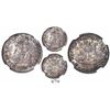 Image 1 : Potosi, Bolivia, 1/2 sol, 1827JM, "CONSTITUCI" error, encapsulated NGC MS 63, rare first year.