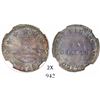 Image 1 : Quito, Ecuador, 1/4 real, 1843/2MV, encapsulated NGC MS 62, very rare, finest known in NGC census, e