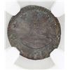 Image 2 : Quito, Ecuador, 1/4 real, 1843/2MV, encapsulated NGC MS 62, very rare, finest known in NGC census, e