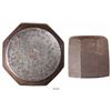 Image 1 : Die matrix for Spanish-American bust 2 reales reverse-die punches (crown, letters and numbers), engr