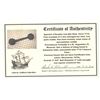Image 2 : Iron "four-pounder" barshot. 1715 Fleet