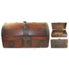 Image 1 : Spanish colonial wooden money chest, 1700s.