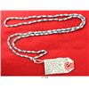 Image 1 : Long strand of French blue-and-white trade beads, ca. 1750, found at a Creek Indian site in Alabama.