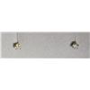 Image 2 : 14K Gold Cubic Zirconia Earrings