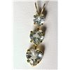 Image 1 : 10kt Gold Aquamarine Pendant MSRP $425