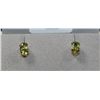 10K Gold Peridot Earrings