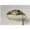 10kt Gold Diamond Baby Ring