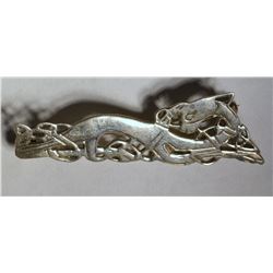 St Silver Animal Broach