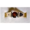 Image 1 : St Silver Garnet Ring