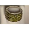 Image 1 : Sterling Silver Cubic Zirconia Heavy Ring