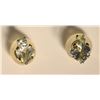 Image 1 : 14kt Gold Aquamarine Earrings