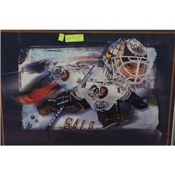 TOMMY SALO SIGNED HOCKEY PICTURE