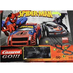 SPIDERMAN RACE SET WITH 2 CARS