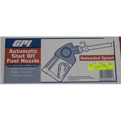 AUTOMATIC FUEL SHUT OFF NOZZLE