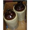 Image 1 : 2 ANTIQUE LIQUOR JUGS