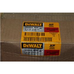 BOX DEWALT 9"x1/4"x5/8 METAL/STAINLESS STEEL DISCS