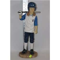 BASEBALL GIRL STATUETTE